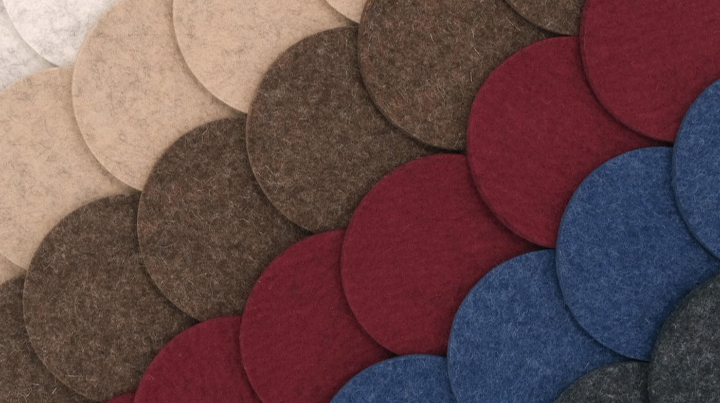 Woolsters in light neutral color grid