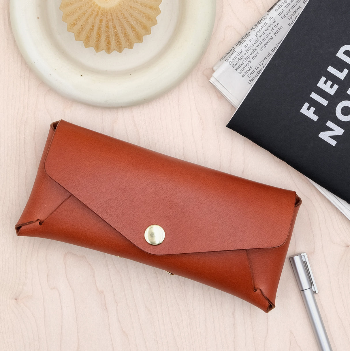 Glasses Case Brown