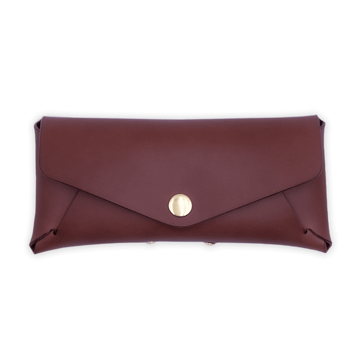 Glasses Case Burgundy Front