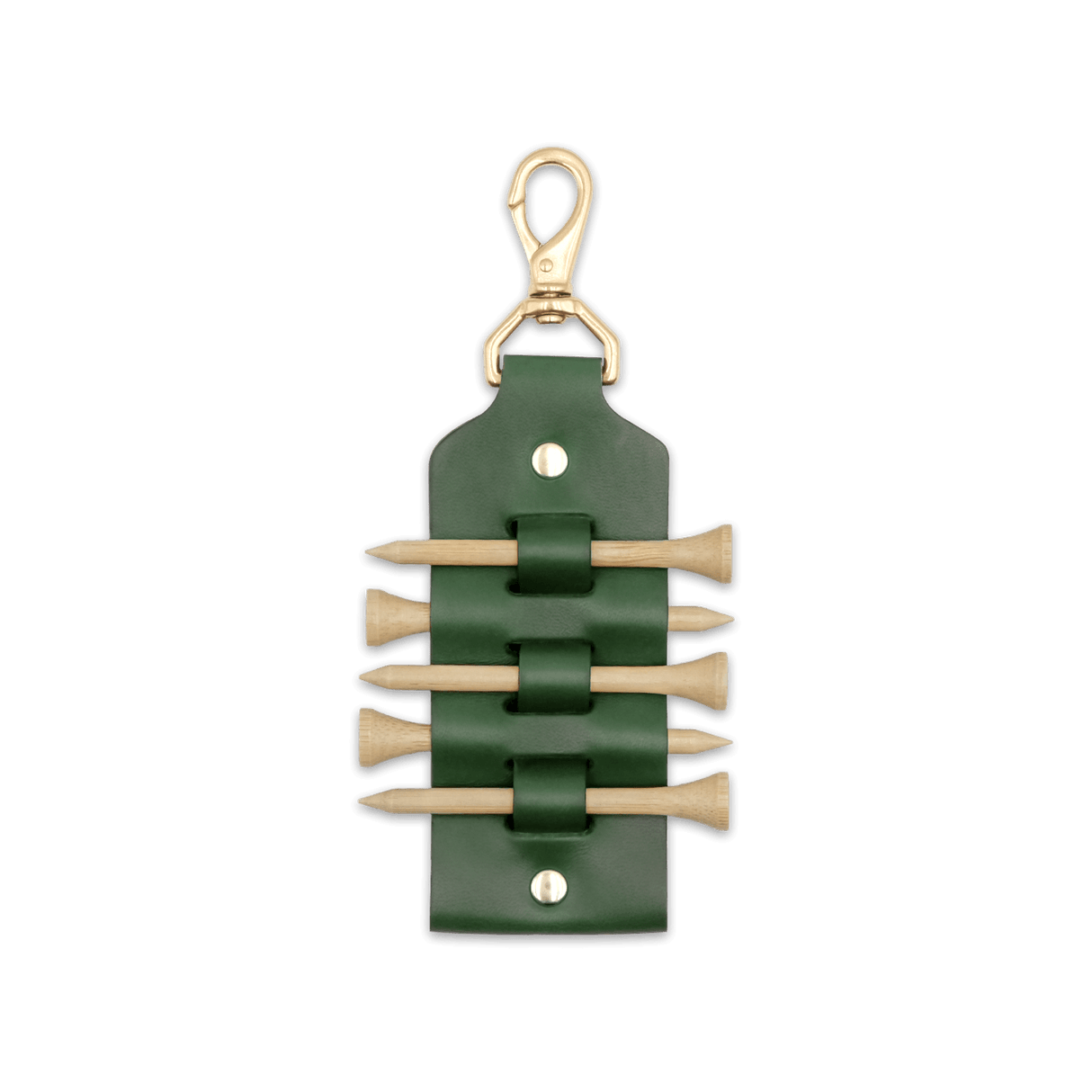 Golf Tee Tag in Green