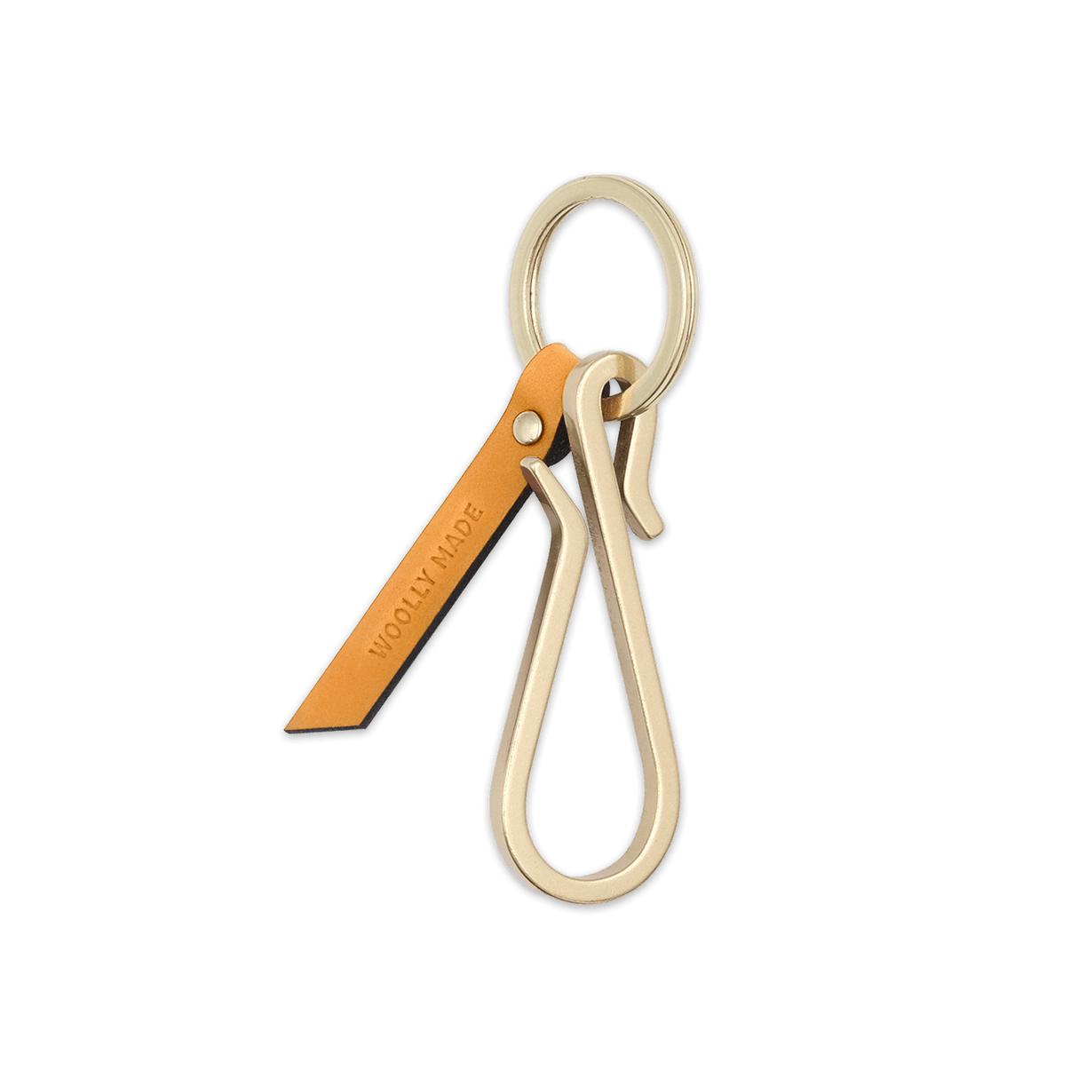 Hairpin Keychain in Gold