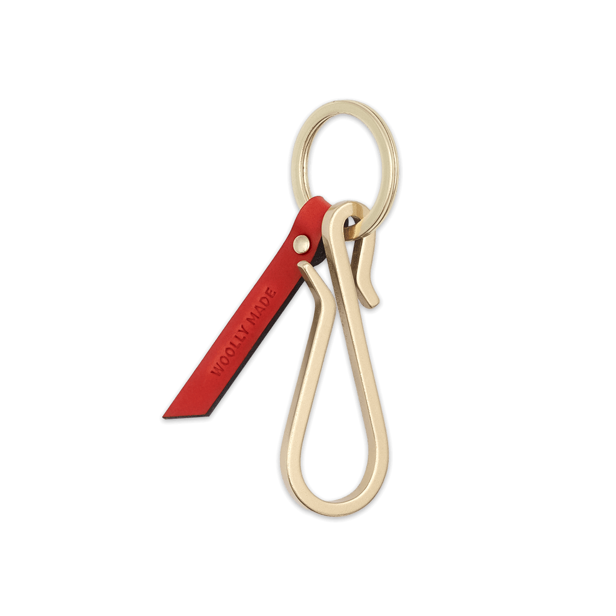 Hairpin Keychain in Red