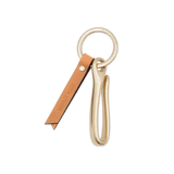 Woolly Made Fish Hook Keychain in Tan
