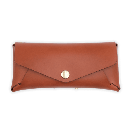 Glasses Case Brown Front