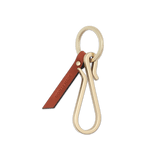 Hairpin Keychain in Brown