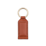 Hat Clip in brown leather