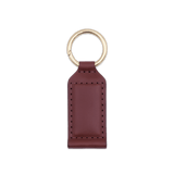 Hat Clip in Burgundy Leather