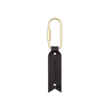 Oval Keychain Black