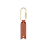 Oval Keychain Brown