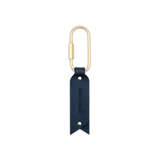 Oval Keychain Navy