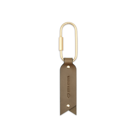 Oval Keychain Olive