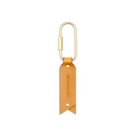 Oval Keychain Gold
