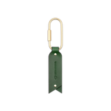 Oval Keychain Green