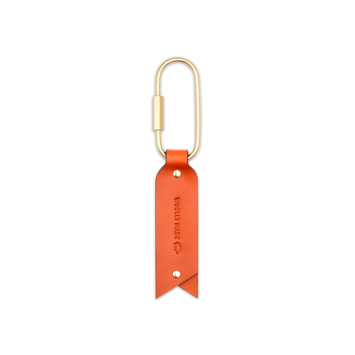 Oval Keychain Orange