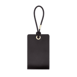 Woolly Made Standard Luggage Tag in Black with elastic cord.