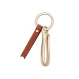 Woolly Made Fish Hook Keychain in Brown