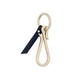 Woolly Made Hairpin Keychain in Navy